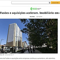 Fuses e aquisies aceleram. Imobilirio em destaque